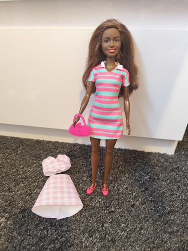 Customised petite barbie doll - customised,