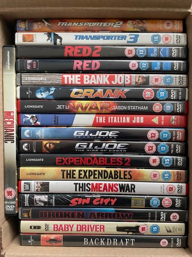 Action collection 18 dvds - collection,