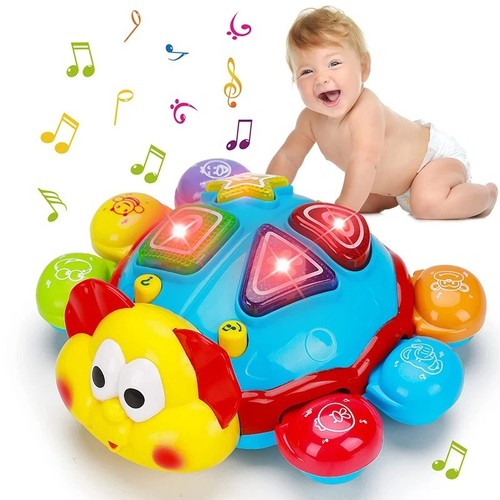 Baby crawling walking musical - baby,