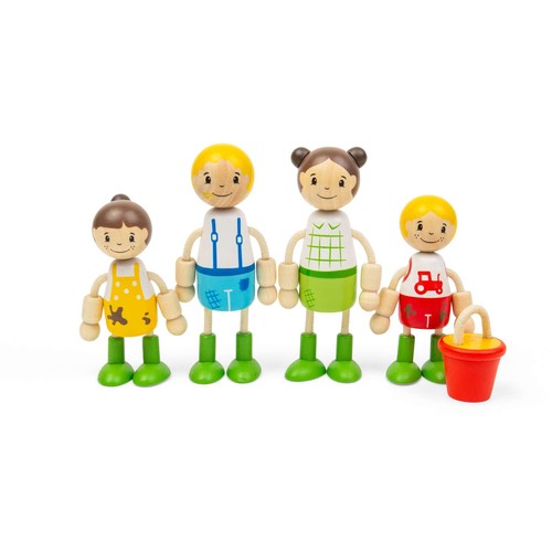 Bigjigs toys farmer family - toys,