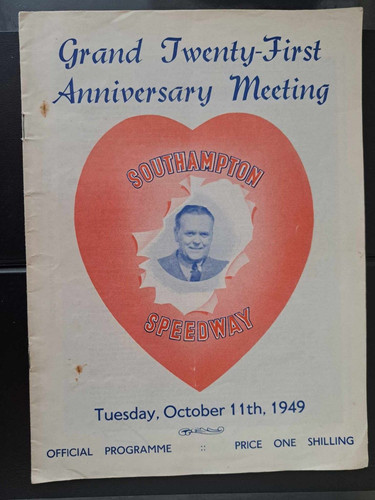 Southampton speedway programme - southampton,
