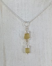 Sea Glass Necklace Dangle