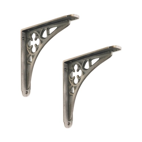 Shelf bracket pair gothic - pair,