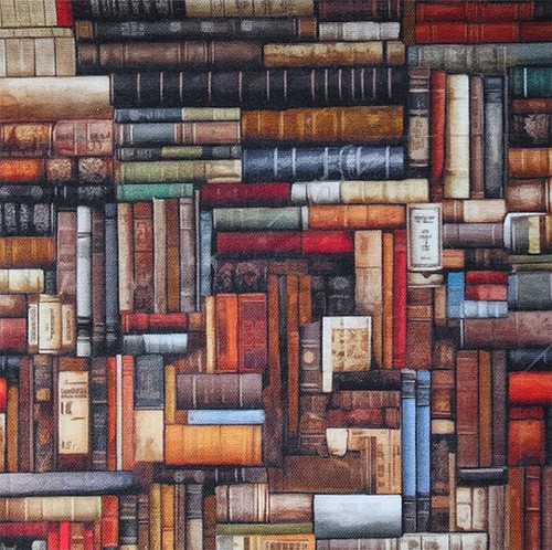 Cotton fabric 3d vintage - cotton,