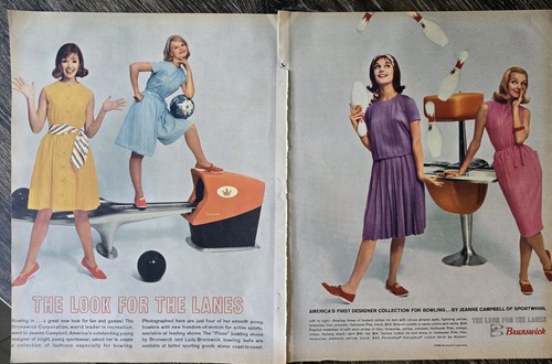 1960 brunswick bowling ball - 1960,