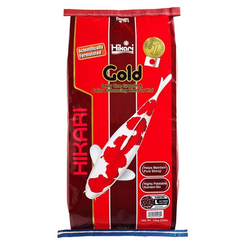 10kg hikari gold koi pond - gold,