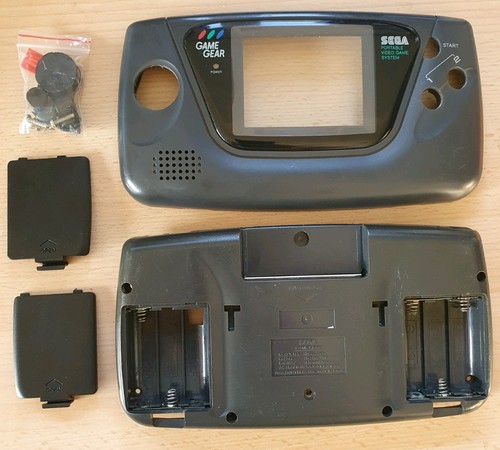 Sega game gear original black - gear,