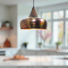 Vintage Patina Copper Pendant