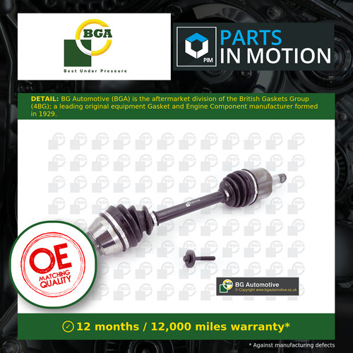 Drive shaft fits volvo c30 - c30, 533