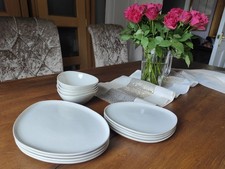 NEW Next Mineral Pebble speckled Dinner Set 12 pcs