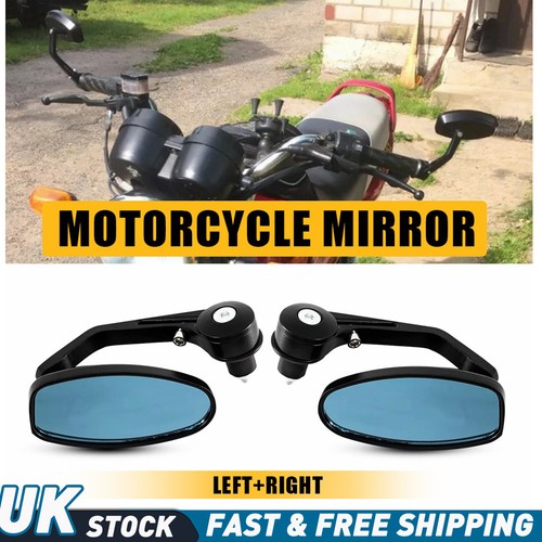 Motorcycle bar end mirrors - motorcycle,