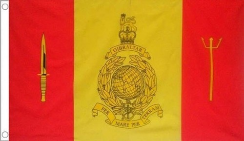 Royal marines flag 3 - x, 3'