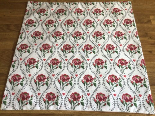 Cushion cover made cath - w/,