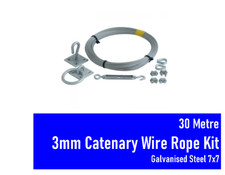 CATENARY WIRE KIT GALVANISED 7