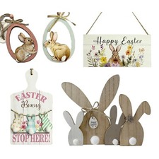 Wooden Easter Decorations -