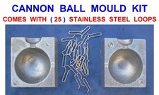 12oz CANNON BALL MOULD KIT+25