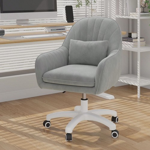 Velvet swivel office - swivel, chair