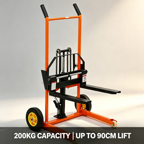 200kg manual pallet stacker - manual,