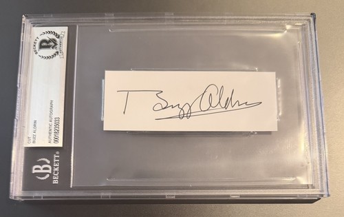 Buzz aldrin cut signature - buzz,