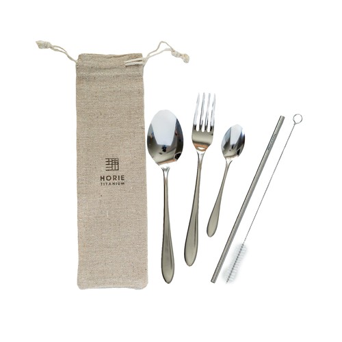 Horie pure titanium cutlery - horie,