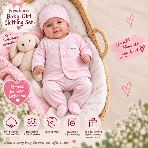Piece newborn baby girl - 7,