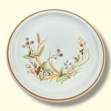 X8 Vintage M&S Harvest Tea /Cake  Plates Exceptional Condition 16.5cm Dia