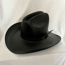 Resistol Cowboy Hat Size 6-3/4 Black Authentic Bought In USA