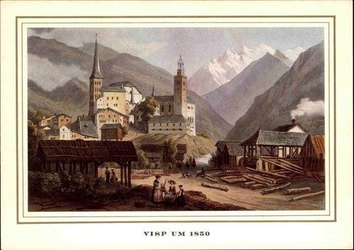 Artist card switzerland - card, visp