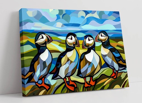 Cubism painting gathering - gathering, of