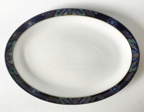 Denby baroque oval - baroque, plate