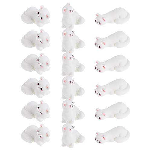 18pcs resin ferret - 18pcs, figurines