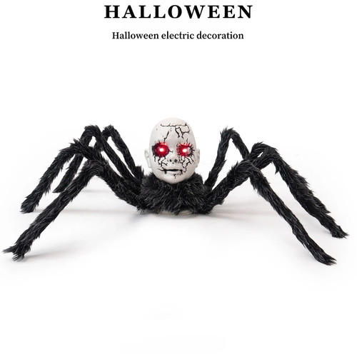 Halloween doll face spider - halloween,