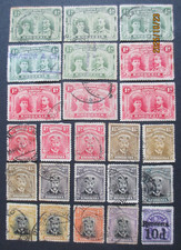 Rhodesia/ British South Africa - 1910 Double Head & Admiral Stamps ~ Used