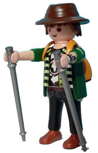 Playmobil figure hiker - playmobil,