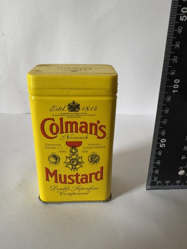 Vintage colman mustard tin - colman’s,