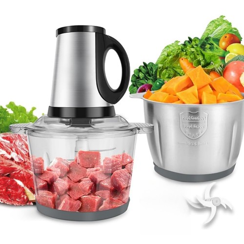 Electric meat grinder mincer - meat,