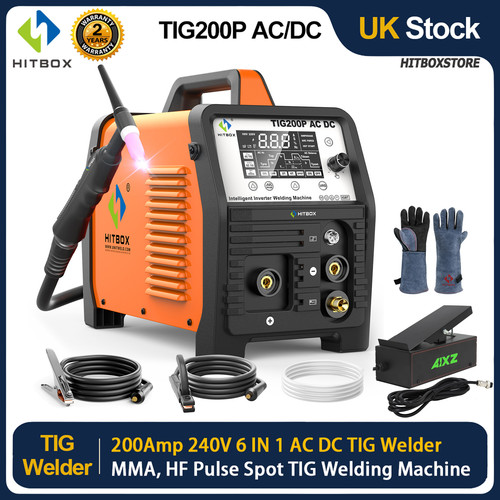 Hitbox 200amp pulse aluminium - 200amp,