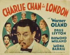Charlie Chan in London 1934 Dvd.Copy of public domain film.Disc only no case