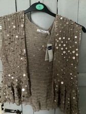 ladies large gold bolero with