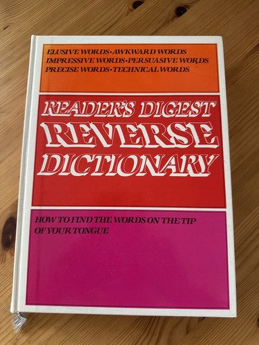 Reader digest reverse - digest,