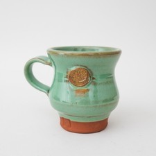 Green studio pottery - green,