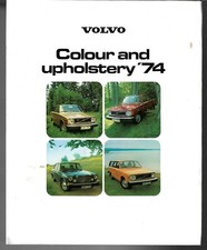 Volvo Colour & Trim 1973-1974