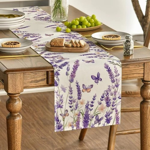 Cotton linen table - cotton,