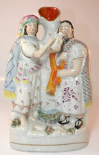 Antique Staffordshire Flatback