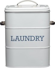 KitchenCraft Living Nostalgia 3 kg Metal Laundry Powder Tin, Kitchen/Utility Det
