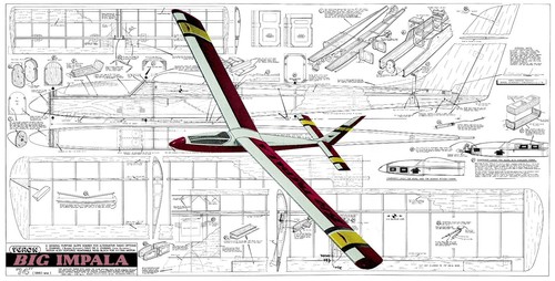 Veron model airplane plans - model,