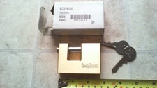 CONTAINER PADLOCK  SHUTER PADLOCK BATON NEW 63MM  BRASS  SHED LOCK BIKE LOCK