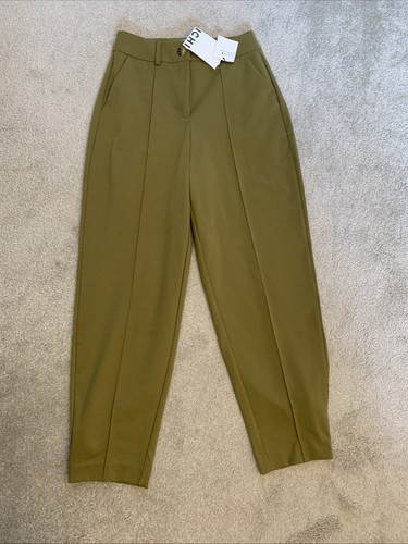 Ichi olive green trousers size - olive,