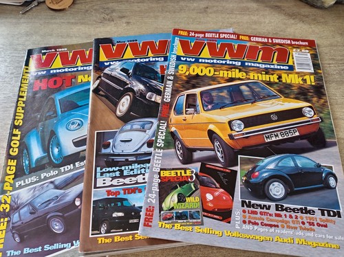 Motoring magazines 1999 - vw,