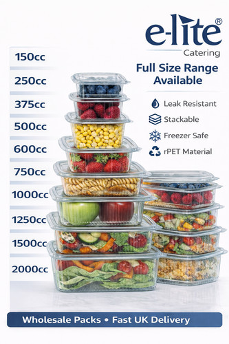Clear hinged lid salad - lid,